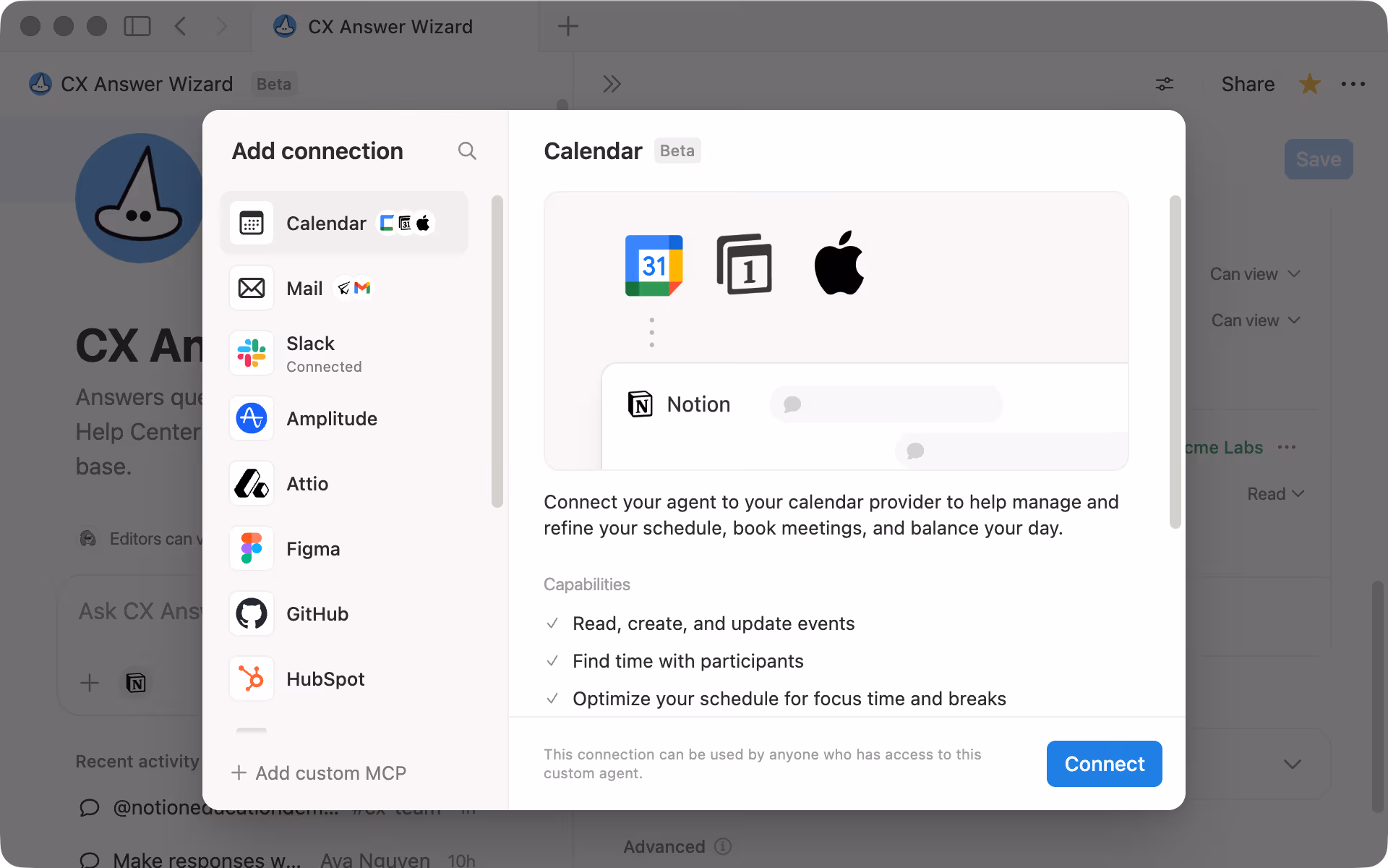 guide: MCP agent hero screenshot