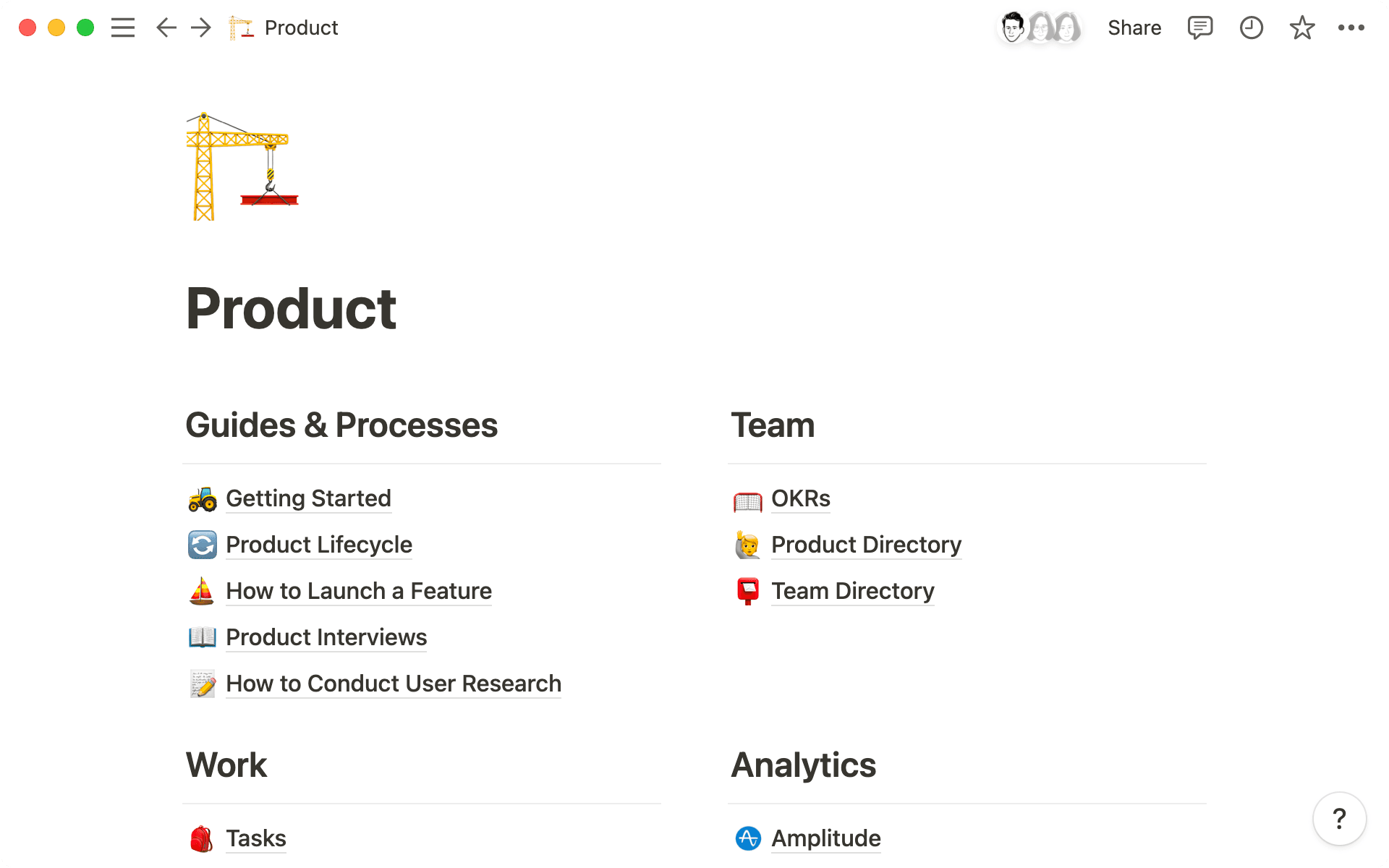 Institutional knowledge - hero screenshot